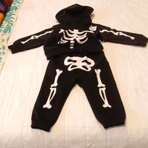 NWT Skeleton Hoodie and Pants